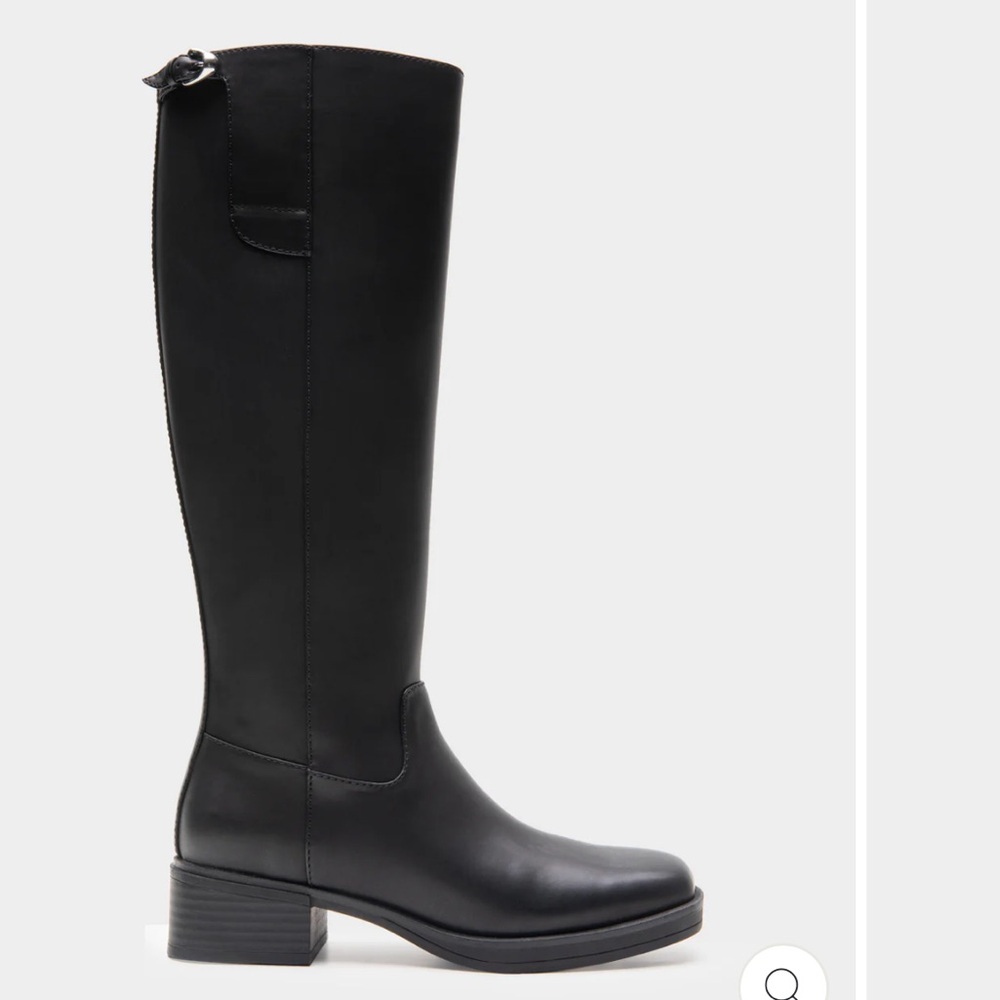 AEROSOLES Brand New Women's Knee High Mini Organic Mono Link Equestrian Boot
